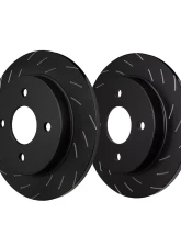 EBC Brakes SG280 Rear Sport Discs for Ford Fiesta ST MK7 2012-2017, Swept Groove Design                                     - SG280 - Image 4