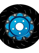 EBC Brakes 2-Piece Front SG Series Floating Brake Disc Rotors w/Blue Centre Hub Ford Focus RS 2.3 Turbo 2016-2018                                     - SG2FC2030SF - Image 2