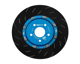 EBC Brakes 2-Piece Front SG Series Floating Brake Disc Rotors w/Blue Centre Hub Ford Focus RS 2.3 Turbo 2016-2018