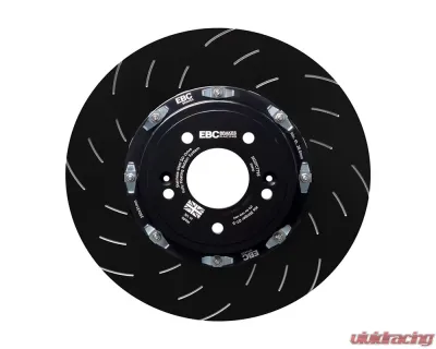 EBC Brakes 2-Piece Front SG Series Floating Brake Disc Rotors Genesis G70 | Kia Stinger 2018-2023 - SG2FC7795