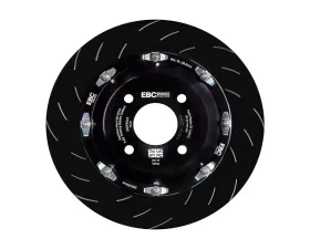 EBC Brakes 2-Piece Front Replacement BBK Complete Assembly 330mm Disc Rings Ford Fiesta ST MK7 2012-2017