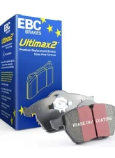 EBC Brakes Ultimax OE Replacement Rear Brake Pad Set Kia Cadenza 3.3L Elec H/B 2017+                                     - UD2098 - Image 2