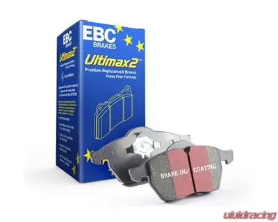 EBC Brakes Ultimax OE Replacement Rear Brake Pad Set Kia Cadenza 3.3L Elec H/B 2017+ - UD2098