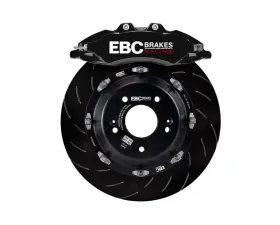 EBC Brakes Stealth Black Apollo-6 Calipers 380mm Rotors Front Big Brake Kit Honda Civic Type-R FK8 2.0T 2017-2022