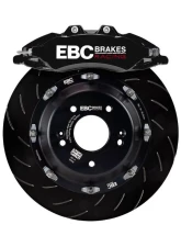 EBC Brakes Stealth Black Apollo-6 Calipers 380mm Rotors Front Big Brake Kit Honda Civic Type-R FK8 2.0T 2017-2022                                     - BBK037BLK-1 - Image 2