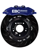 EBC Brakes Storm Shadow Blue Apollo-6 Calipers 380mm Rotors Front Big Brake Kit Honda Civic Type-R FK8 2.0T 2017-2022                                     - BBK037BLU-1 - Image 2