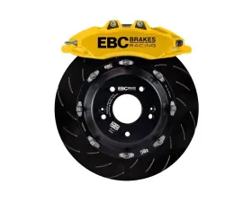 EBC Brakes Luminous Yellow Apollo-6 Calipers 380mm Rotors Front Big Brake Kit Honda Civic Type-R FK8 2.0T 2017-2022