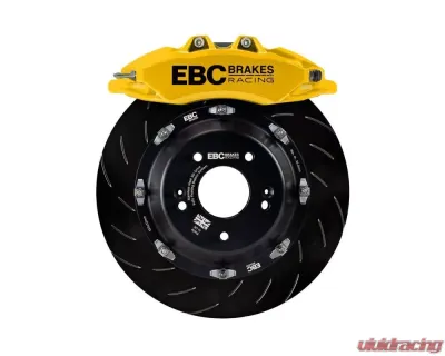 EBC Brakes Luminous Yellow Apollo-6 Calipers 380mm Rotors Front Big Brake Kit Honda Civic Type-R FK8 2.0T 2017-2022 - BBK037YEL-1