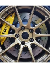 EBC Brakes Luminous Yellow Apollo-6 Calipers 380mm Rotors Front Big Brake Kit Honda Civic Type-R FK8 2.0T 2017-2022                                     - BBK037YEL-1 - Image 7