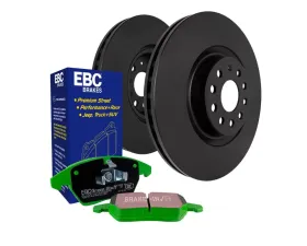 EBC Brakes Front S14 Kits Greenstuff Sport Pads & RK Rotors for Audi Q5 FY 2018-2023