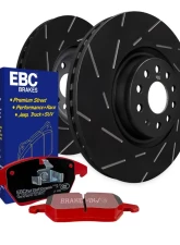 EBC Brakes Front S4 Kit Redstuff Pads & USR Rotors for 2019 Mazda CX-5 2.2 TD Diesel                                     - S4KF1994 - Image 2