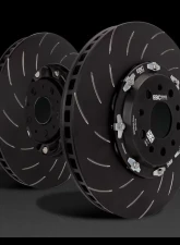 EBC Brakes Racing Two-Piece Fully Floating Rear Rotors 350x27mm for C8 Corvette Stingray 2020-2024                                     - SG2F028 - Image 2