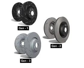 EBC Brakes Rear 290mm USR Series Fine Slotted Disc Rotors (Pair) Subaru Impreza 2.0 2001-2005