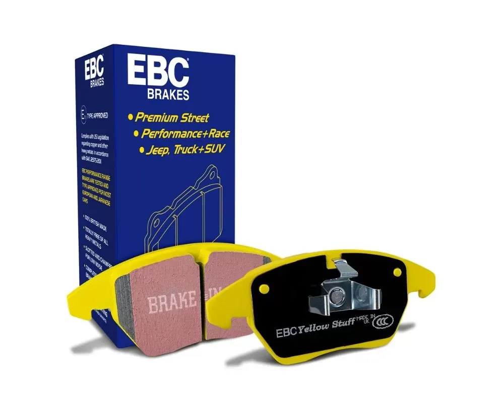 EBC Brakes Front Yellowstuff 4000 Series Street Break Pads Ford | Lincoln 2021-2023 - DP43141R