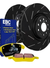 EBC Brakes Front S9 Kits Yellowstuff Pads & USR Rotors Honda CR-Z 1.5 Hybrid 2010-2015                                     - S9KF1939 - Image 2