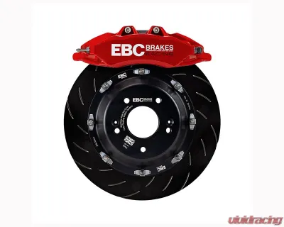EBC Brakes 355mm Rotor Diameter Option 6-Piston Apollo Big Brake Kit (Racing Red) Nissan Z 2023+ - BBK044RED-1