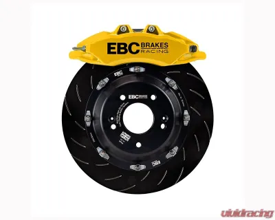 EBC Brakes 380mm Rotor Diameter Options 6-Piston Apollo Big Brake Kit (Luminous Yellow) Nissan Z 2023+ - BBK044YEL-2