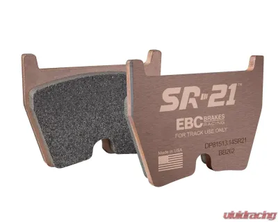 EBC Brakes Front SR-21 Full Race Pad & 2-Piece Floating Rotor Kit for Audi R8, RS5, Lamborghini Gallardo 2003+ - S32KF1010