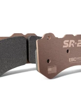 EBC Brakes Front SR-21 Full Race Pad and 2-Piece Floating Rotor Kit for Nissan GT-R R35 2014-2019                                     - S32KF1015 - Image 2