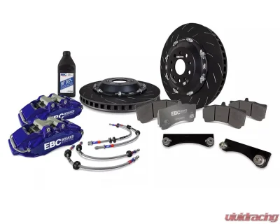 EBC Brakes Storm Shadow Blue 6-Piston Apollo Big Brake Kit (380x36mm) BMW M3 | 1M E82/E90/E2/E93 2007-2013 - BBK050BLU-1