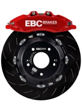 EBC Brakes Racing Red 6-Piston Apollo Big Brake Kit (380x36mm) BMW M3 | 1M E82/E90/E2/E93 2007-2013                                     - BBK050RED-1 - Image 2