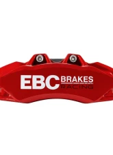 EBC Brakes Racing Red 6-Piston Apollo Big Brake Kit (380x36mm) BMW M3 | 1M E82/E90/E2/E93 2007-2013                                     - BBK050RED-1 - Image 3