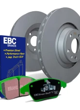 EBC Brakes Front S14 Kits Greenstuff Sport Pads & RK Rotors for Land Rover 2018+                                     - S14KF1381 - Image 2