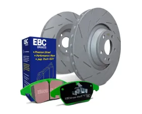EBC Brakes Front S2 Kits Greenstuff Sport Pads & USR Rotors Acura Integra | Honda Accord | Civic Si 2018+