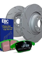 EBC Brakes Front S2 Kits Greenstuff Sport Pads & USR Rotors for BMW X3/X3M 2018-2024                                     - S2KF1954 - Image 3
