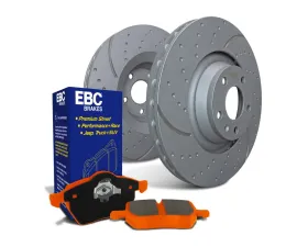 EBC Brakes Front S8 Kits Orangestuff Pads & GD Rotors Acura RDX | Honda Accord | Crosstour | CR-V 2007-2016