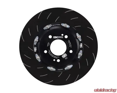 EBC Brakes Front SR-11 Full Race Pad and 2-Piece Floating Rotor Kit for Mitsubishi Lancer Evo 10 2008-2016 - S31KF1003