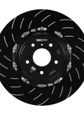 EBC Brakes Front S26 Kits Yellowstuff Pads & SG2F Rotors for Nissan GT-R (R35) 2008-2011                                     - S26KF1032 - Image 6