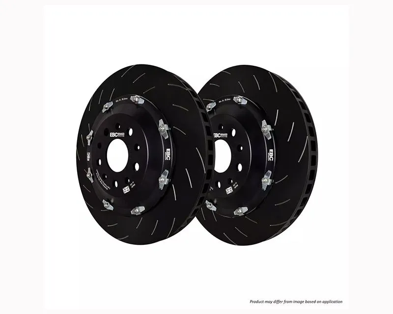 EBC Brakes 330x28mm Slotted Front BBK Replacement Discs Complete Assembly (Pair) - SG2FK-023
