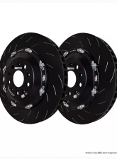 EBC Brakes 330mm x 28mm Slotted Front BBK Replacement Discs Pair - 2-Piece Floating Design                                     - SG2FK-023 - Image 2
