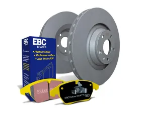 EBC Brakes Front S13 Kits Yellowstuff Pads & RK Rotors Acura Integra | Honda Accord | Civic Si 2018+