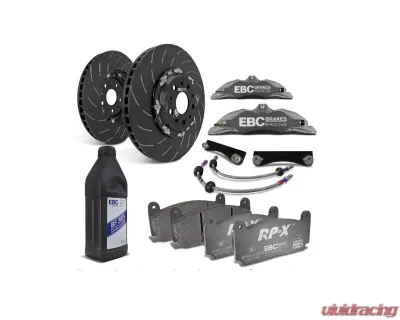 EBC Brakes Apollo-6R Racing Brake Caliper BC6102R-R Right Hand Six-Piston Hard-Anodised - BC6102R-R