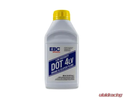 EBC Brakes Dot 4LV (500ml) Bottle Brake Fluid - BF004LV