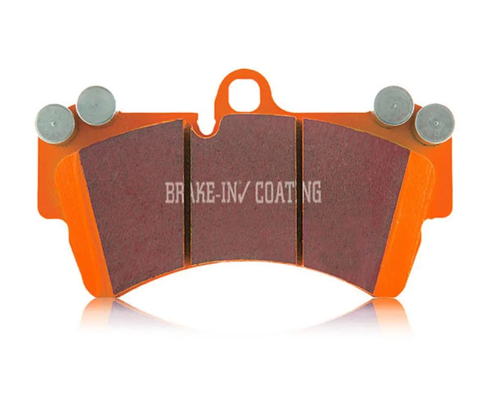 EBC Brakes Orangestuff Disc Brake Pad Set FMSI D1411 Front - ED91885
