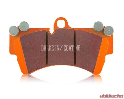 EBC Brakes Orangestuff Disc Brake Pad Set FMSI D1047 Front - ED91709