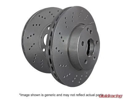 EBC Brakes Cross Drilled Rotor Set Mercedes-Benz CLS400 (C218) 2015-2018 - RK1954XD