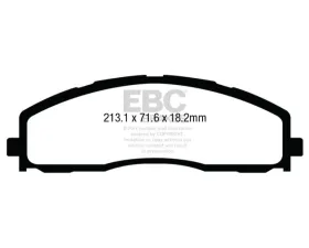 EBC Brakes Brake Pad Disc Rotor Kit ED93015 + USR7656 for Ford F350 Super Duty 6.2 2013-2022