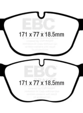 EBC Brakes Brake Pad Disc Rotor Full Kit for BMW X4 F26 3.0 2016-2018, S20K2140                                     - S20K2140 - Image 2