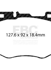 EBC Brake Pad Disc Rotor Full Kit UD1796 + RK2173XD + UD1795 + RK2175 Mercedes-Benz C300 W205 2.0 2015                                     - S20K2267 - Image 2