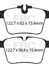 EBC Brake Pad Disc Rotor Full Kit UD1796 + RK2173XD + UD1795 + RK2175 Mercedes-Benz C300 W205 2.0 2015                                     - S20K2267 - Image 2