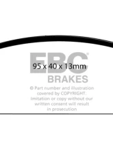 EBC Brakes Brake Pad Disc Rotor Full Kit for Volkswagen Jetta Mk7 2019-2023 S20K2332                                     - S20K2332 - Image 2