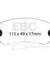 EBC Brakes Brake Pad Disc Rotor Full Kit for Land Rover Discovery Sport 2018-2020                                     - S20K2334 - Image 2