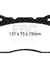 EBC Brakes Brake Pad Disc Rotor Full Kit UD1001 RK1056 UD961 RK7839 for Subaru Toyota 2017-2021                                     - S20K2338 - Image 2