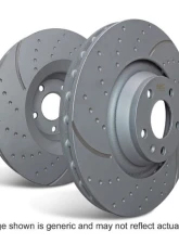 EBC Brakes GD Rotors Rear Disc Brake Rotor FMSI D1498 Rear                                     - GD7557 - Image 2