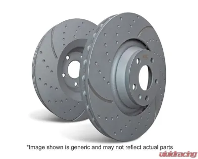 EBC Brakes GD Rotors Rear Disc Brake Rotor FMSI D1498 Rear - GD7557