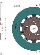 RacingBrake Stock Replacement 2-Piece Front & Rear Rotor Kit Acura TLX | MDX | Honda Ridgeline 2021+                                     - ACU-IRK-360.330 - Image 2
